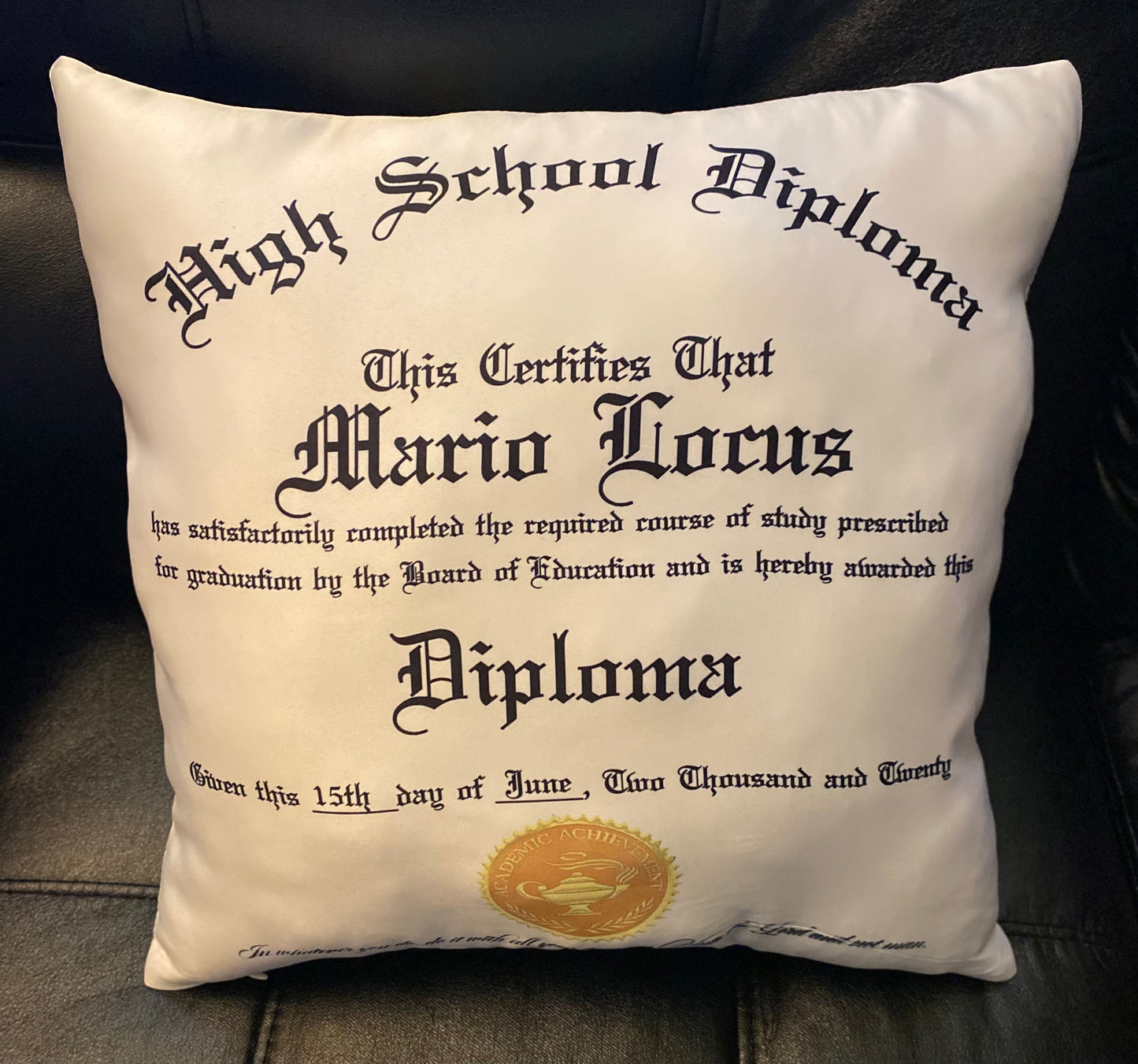 Graduation Pillow